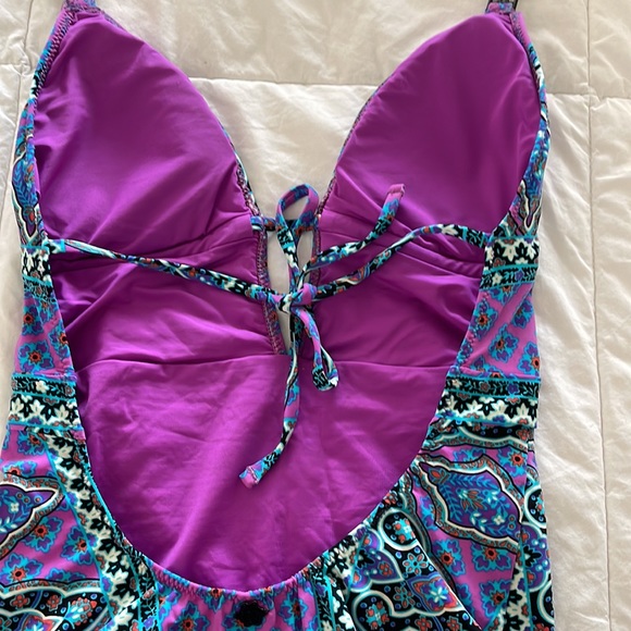 Nanette Lepore one piece boho swimsuit - Picture 7 of 12